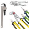Mechanics' pliers and mounting pliers